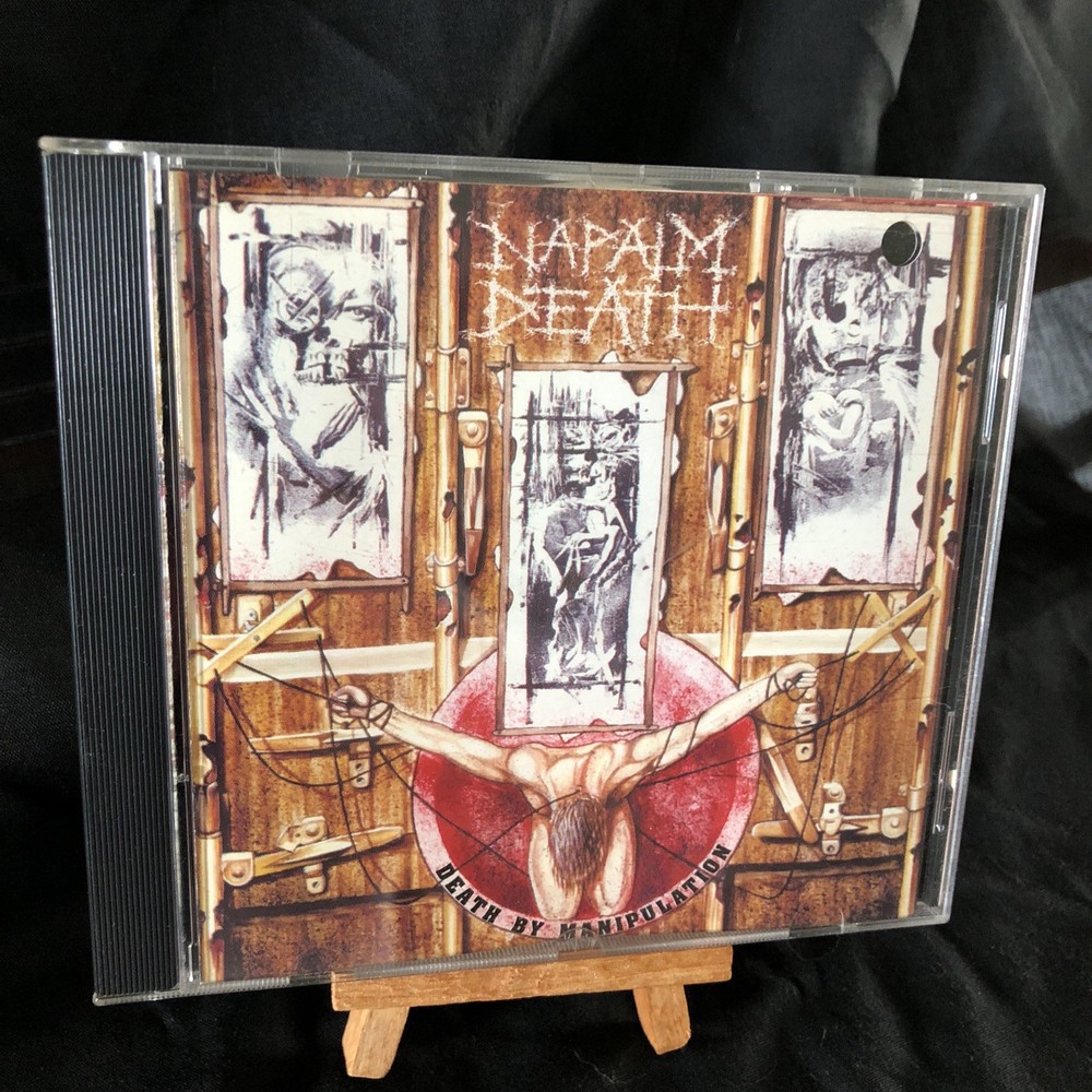 Napalm Death  ‘Death By Manipulation 1990 CD Promo