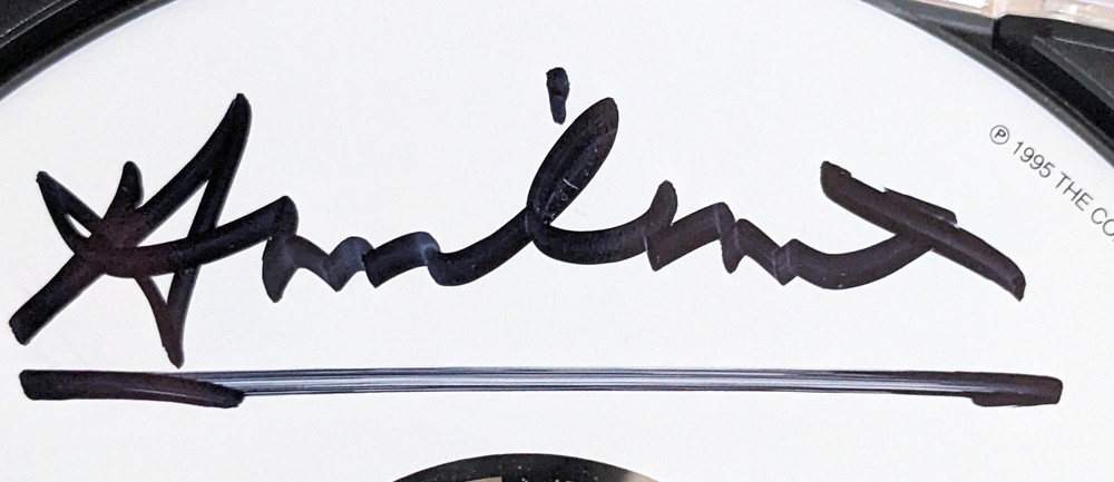 ANNIE LENNOX signed MEDUSA compact disc CD Autograph EURYTHMICS coa