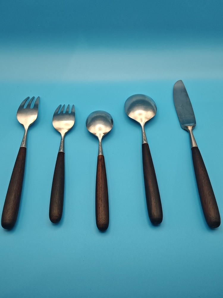 Lauffer Towle Palisander Vintage Flatware Place Setting MCM 5 pc.