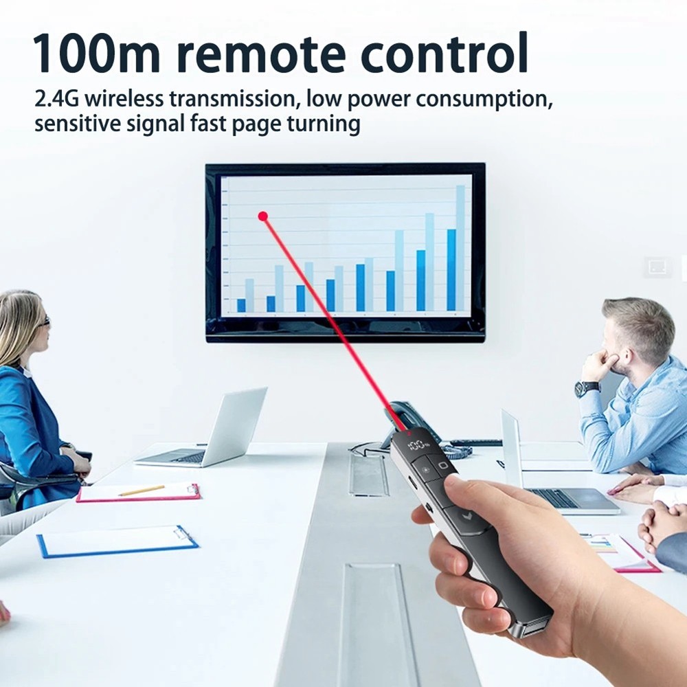 2.4Ghz Presenter Remote Controller PPT Page Turner USB Infrared Presenter2961