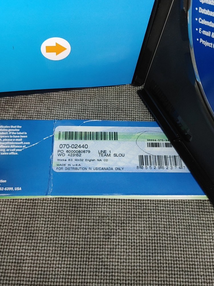 Microsoft Works 8 (2004)