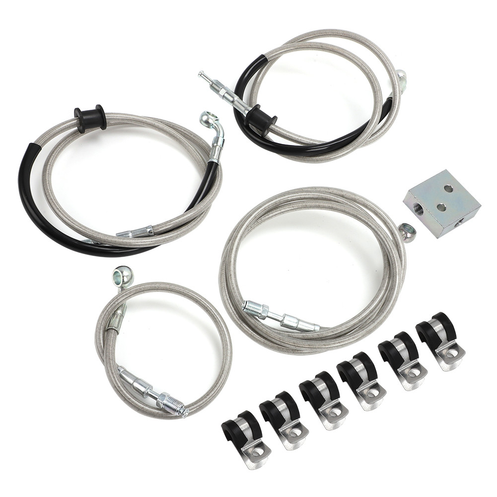 US Front Brake Hose Line For Can-Am Outlander 450 500 570 650 800 850 1000 1000R