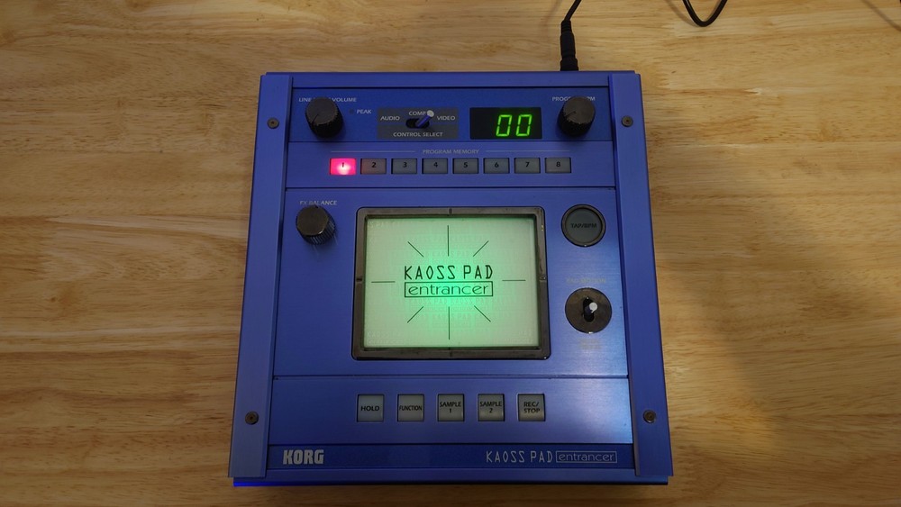 KORG KPE-1 KAOSS PAD Entrancer Audio/Video Processor w/ Compatible AC adapter