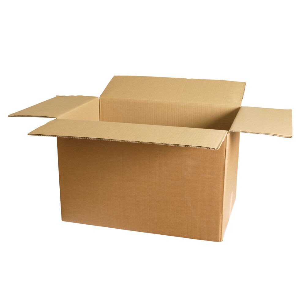 20 14x12x12 Kraft Brown Corrugated Shipping Boxes Multi-Depth 32 ECT