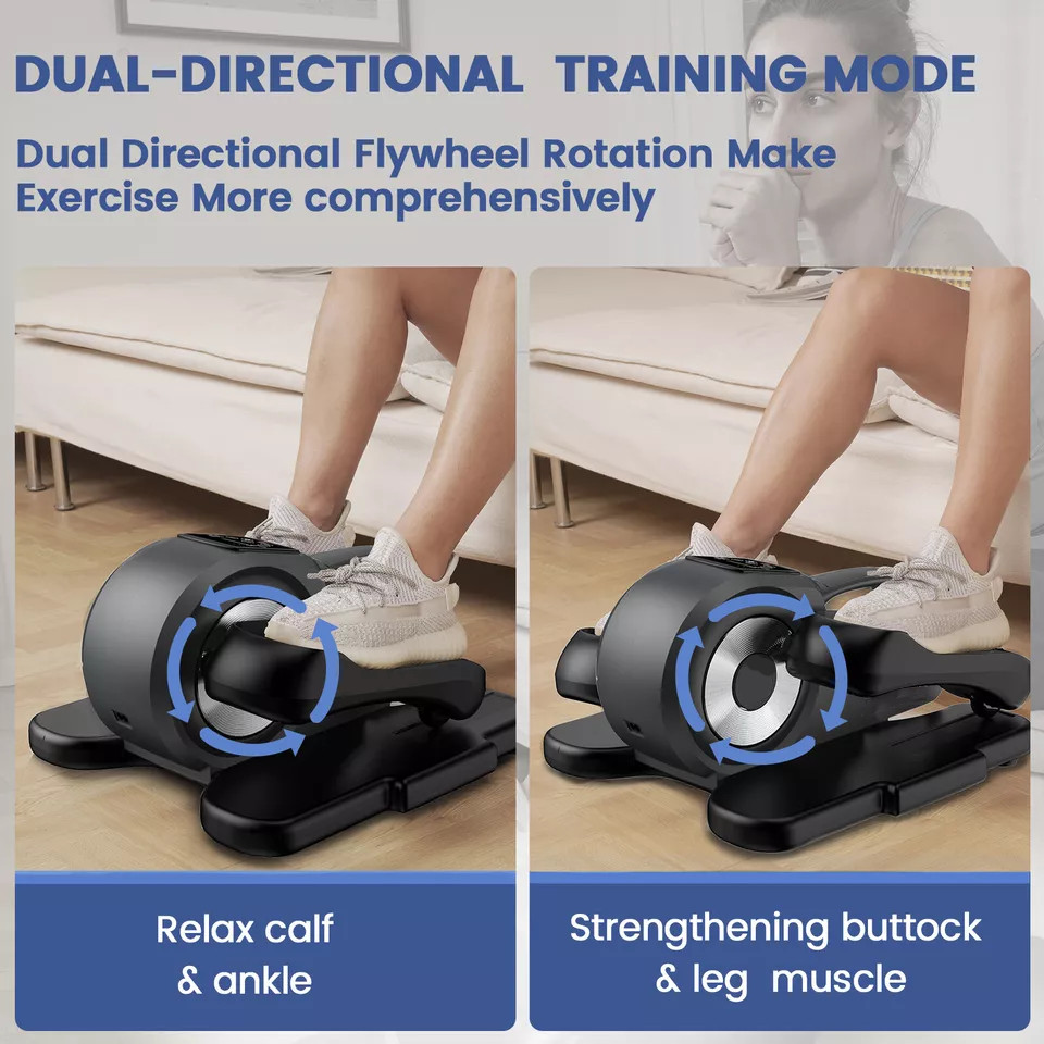 Ellipse Leg Exerciser Seated Eclipse Under Desk Elliptical Machine as Seen on TV