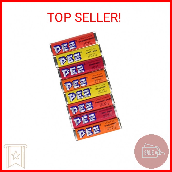Pez Candy Refill 8Pk Assorted Fruit, 2.31 oz