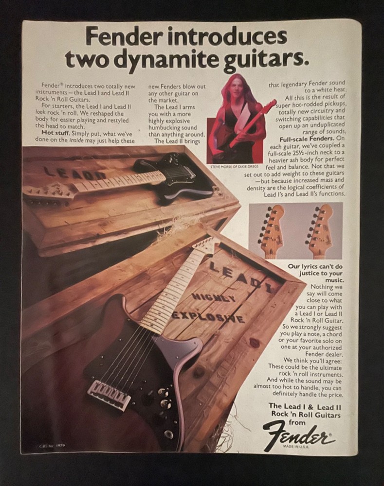 September 1979 MICK RALPHS BAD COMPANY Guitar Player Magazine