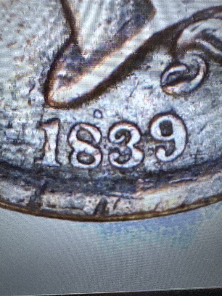 1839 Large Cent Matron Head / Silly Head Rarer Coin