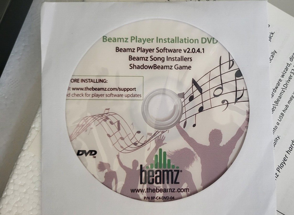 Beamz Interactive Player Model C1, PRO Interactive Music System.
