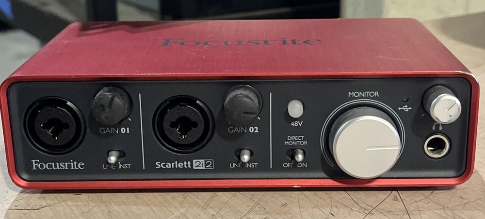 Focusrite Scarlett 2i2 USB Audio Interface 3rd Gen