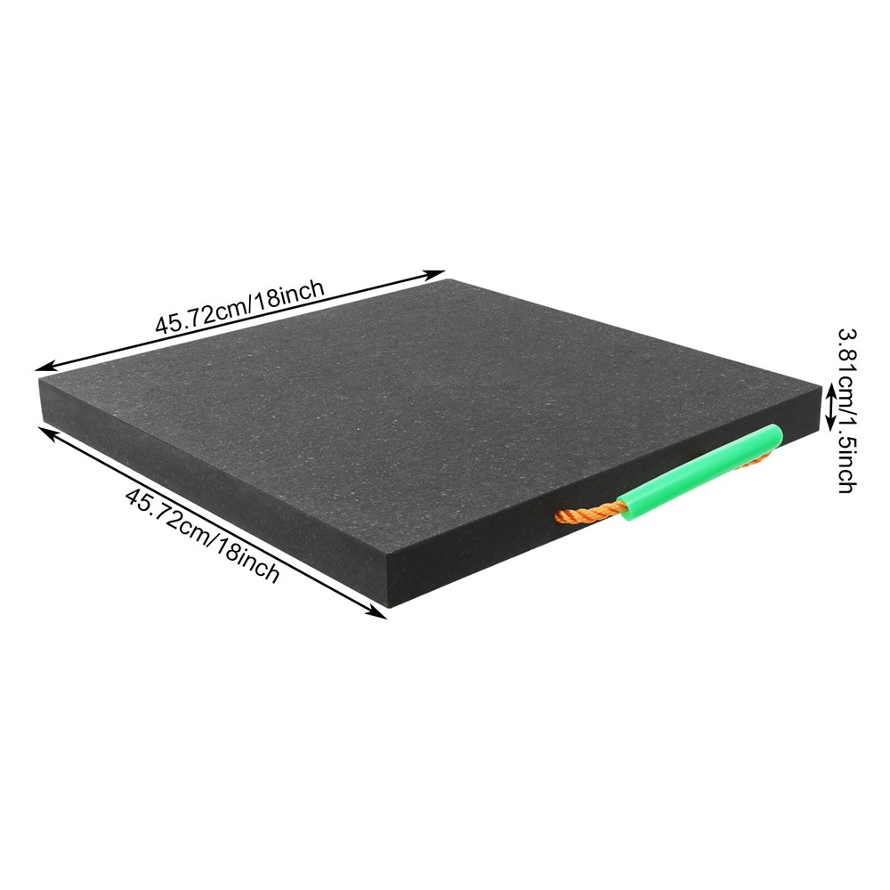 2pcs Medium Size Support Pads Heavy Duty Stabilizing Blocks 5-80T Support Pads