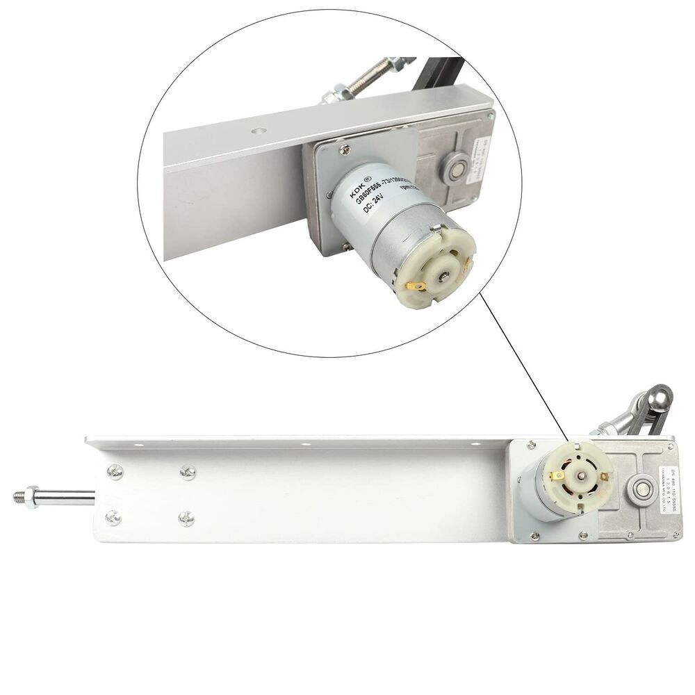 DC 12V 150MM 6inch 160RPM Reciprocating Linear Actuator Motor with Stand DIY US