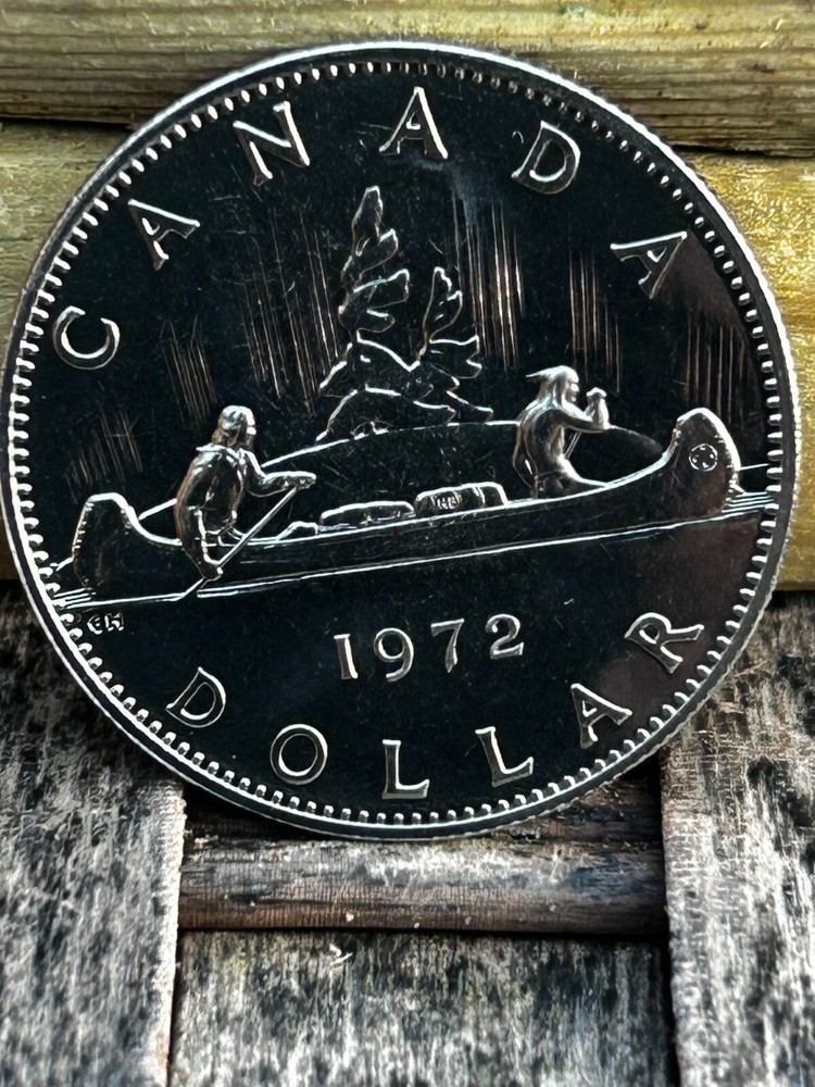 1972 CANADA PROOF ONE DOLLAR . ref L 69