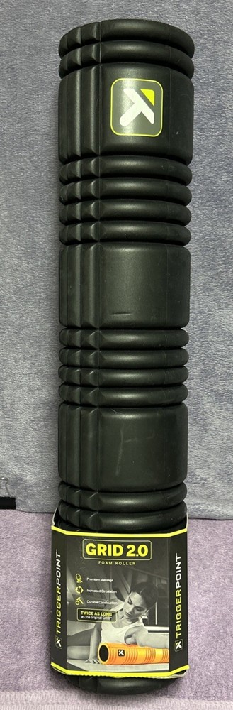TRIGGERPOINT Performance Therapy Grid Patented Multi-Density Foam Massage Roller
