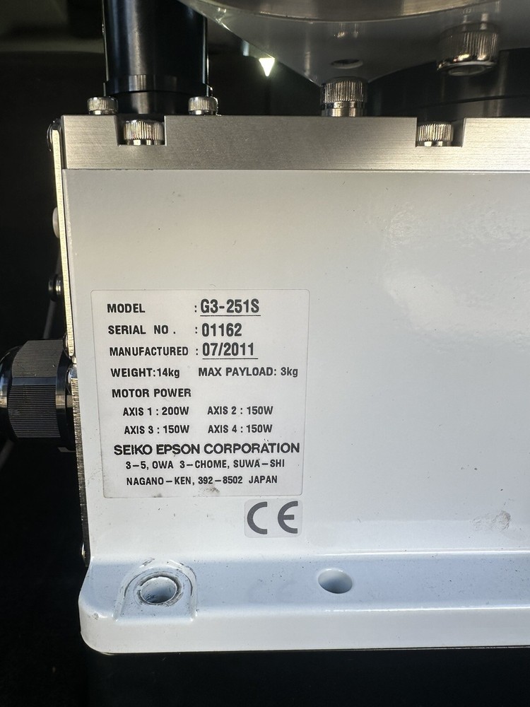 Epson G3-251S Scara Robot