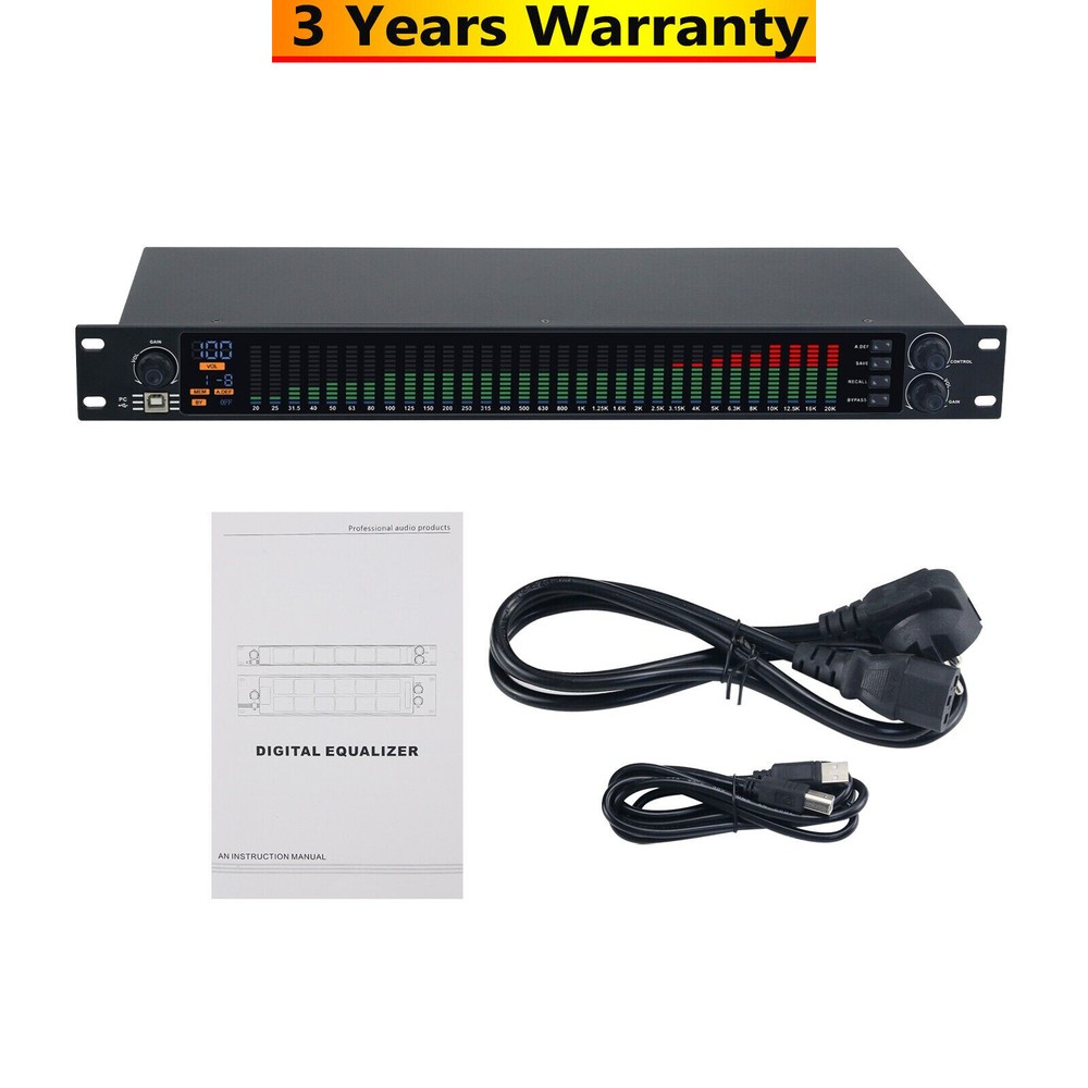 EQ-777S 31 Band Equalizer Professional Audio Equalizer Graphic Equalizer