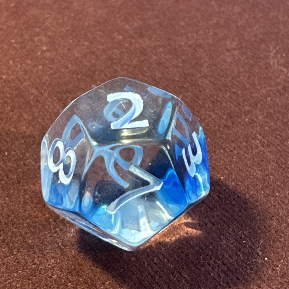 Floating Mist Polyhedral Dice Set 7 Pieces - RPG DND K
