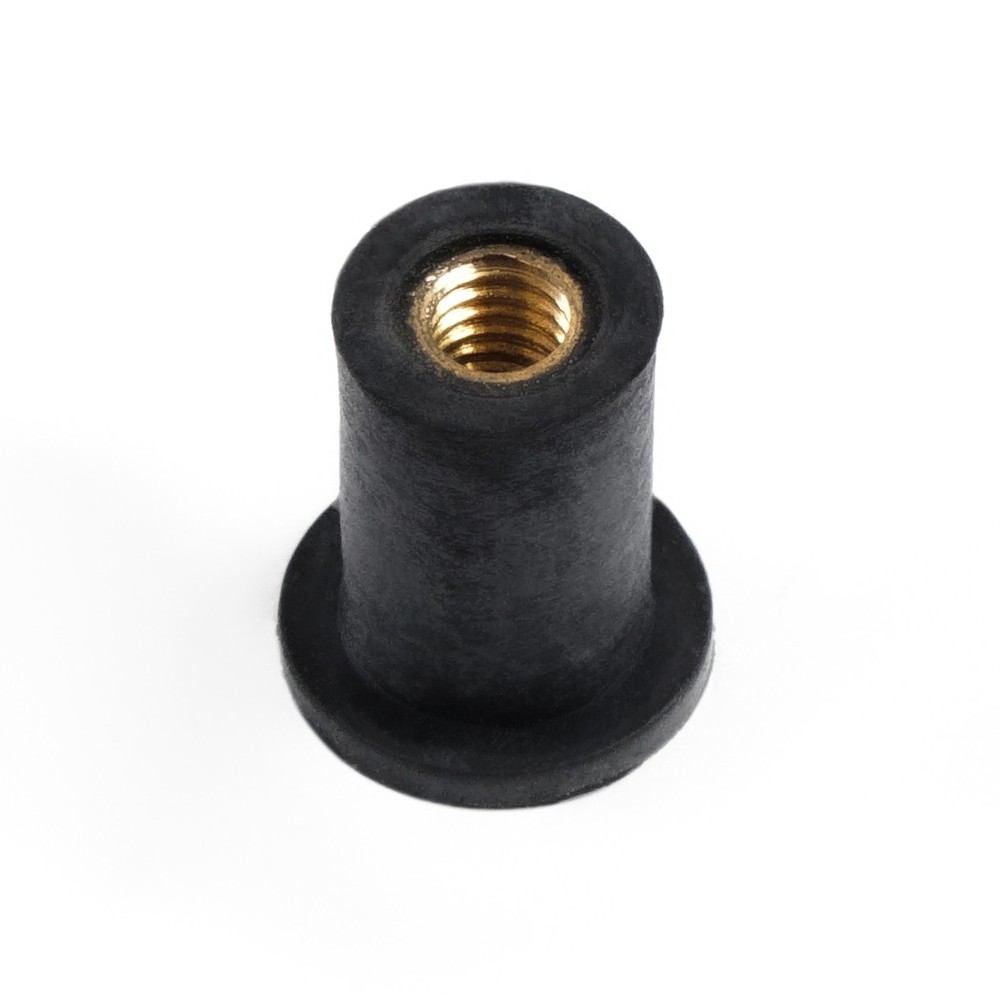 4mm Motorcycle Windscreen Well Nuts M4 Windshield Rubber Screw Wellnuts M4 Nut