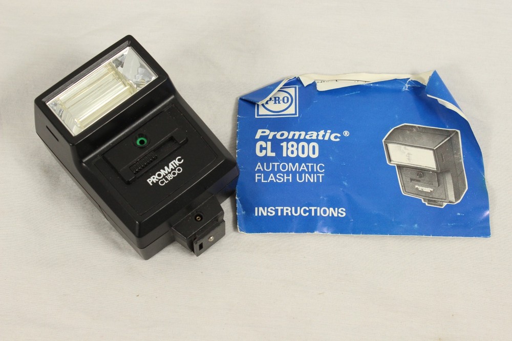 Vintage Promatic CL1800 Flash Automatic Model for Camera