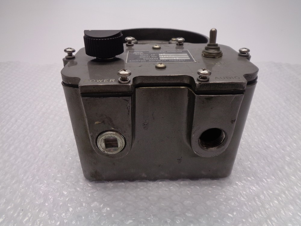 ATKINSON DYNAMICS AD-27 INTERCOM (AS PICTURED) UNMP