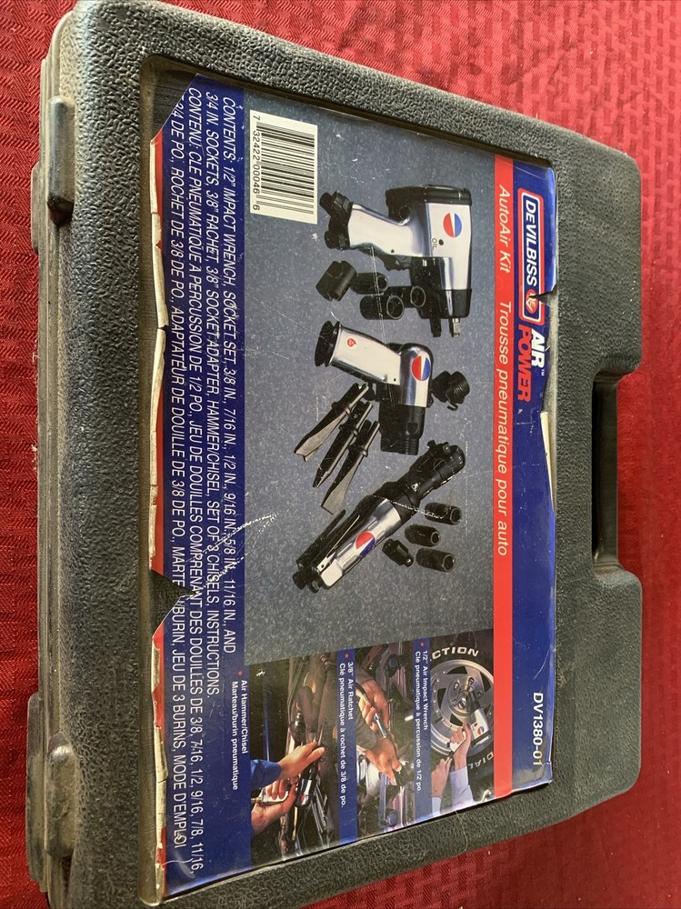 Devilbiss AutoAir Kit, Storage Case, Dv1380-01