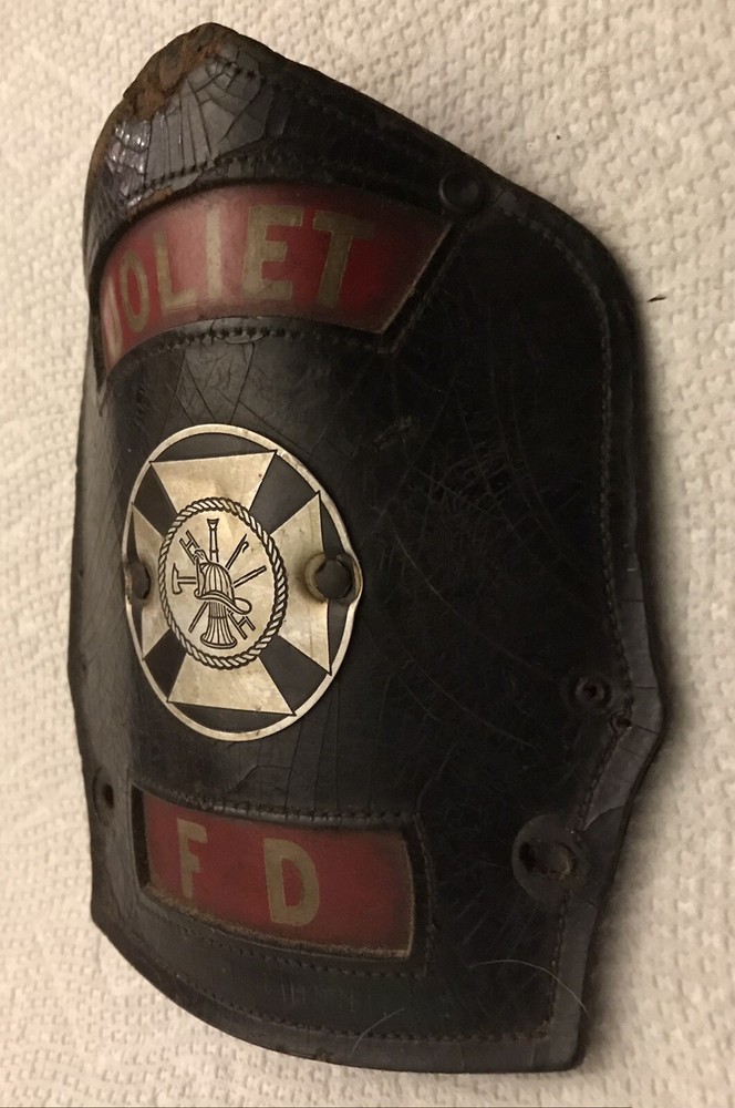 Antique Cairns Leather Fire Helmet Front