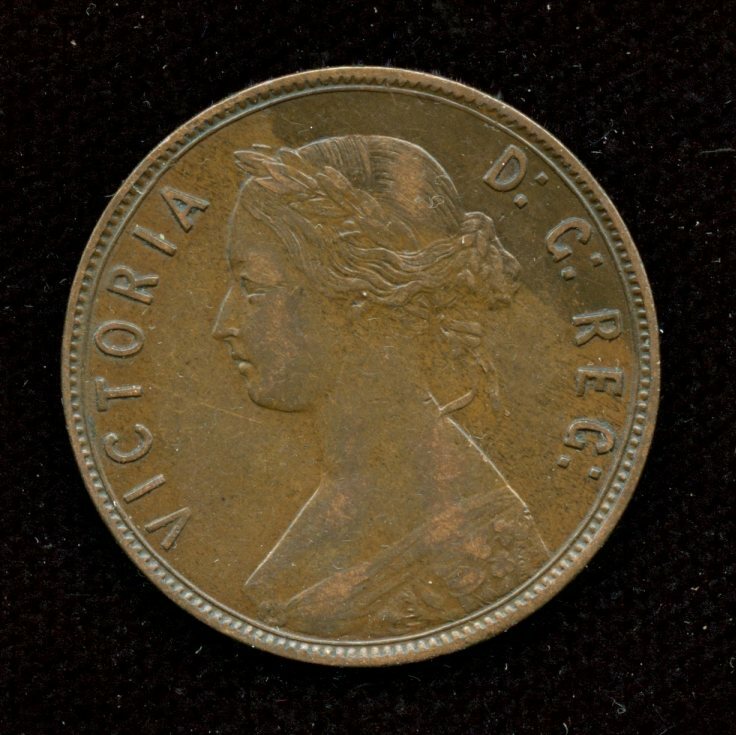 1894 Newfoundland One Cent - NICE EF Condition