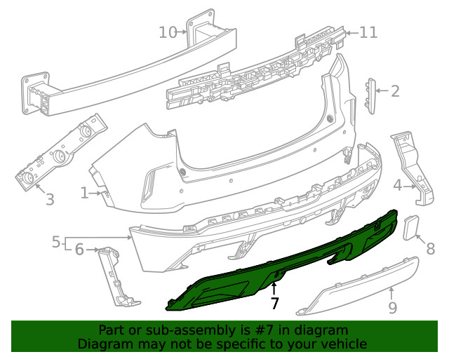 Genuine GM Lower Panel 42821653