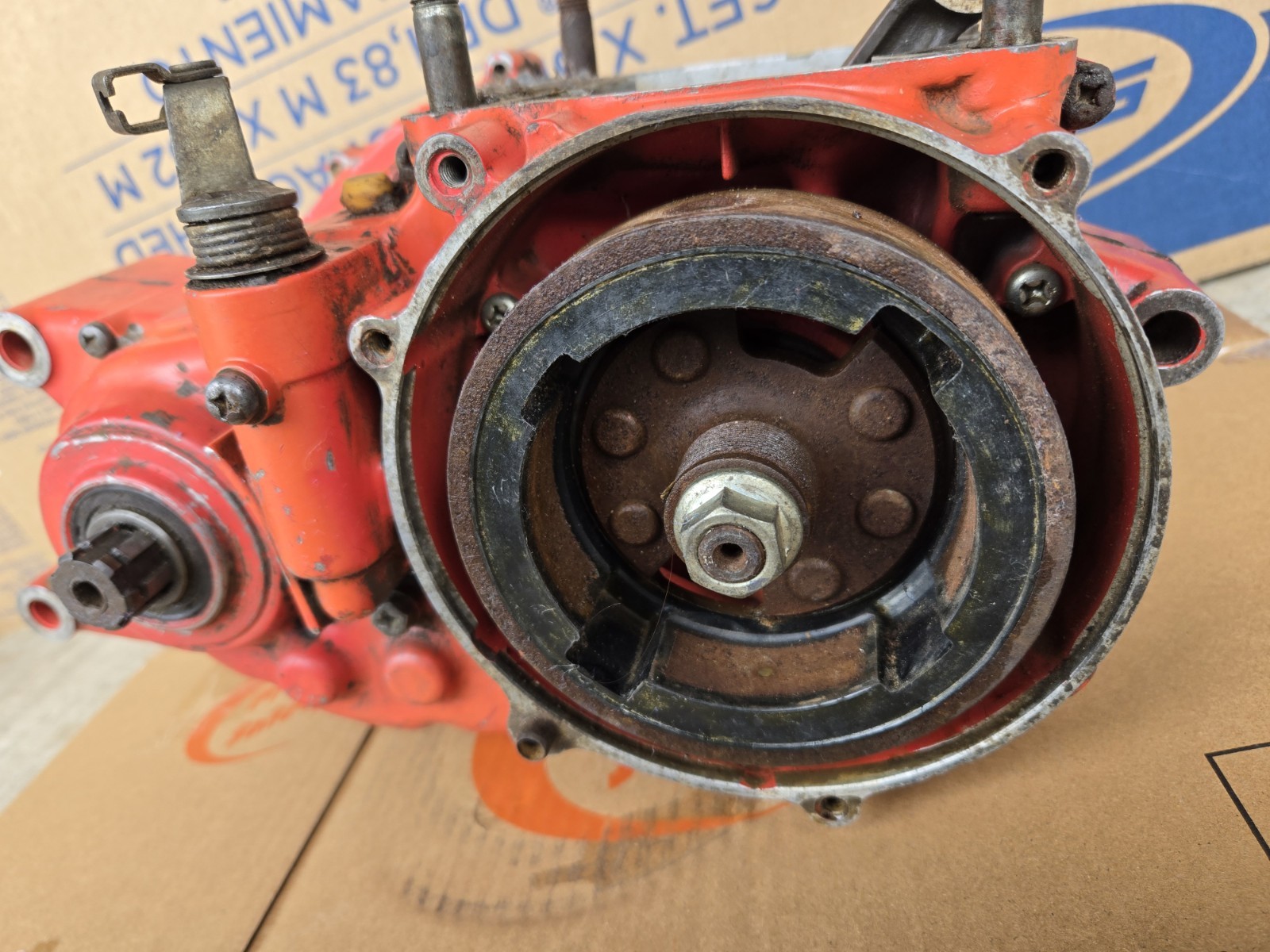 1979 Honda Elsinore CR250 Crankcase Engine Bottom Motor