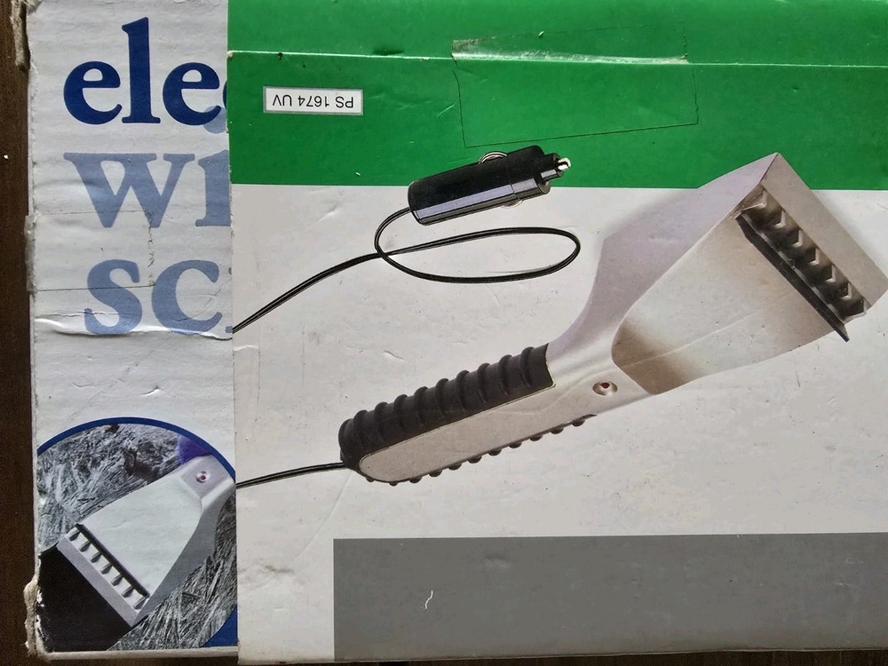 Electric Windshield Scraper Ice Scraper Snow Remover Tool.Perfect Solutions.New.