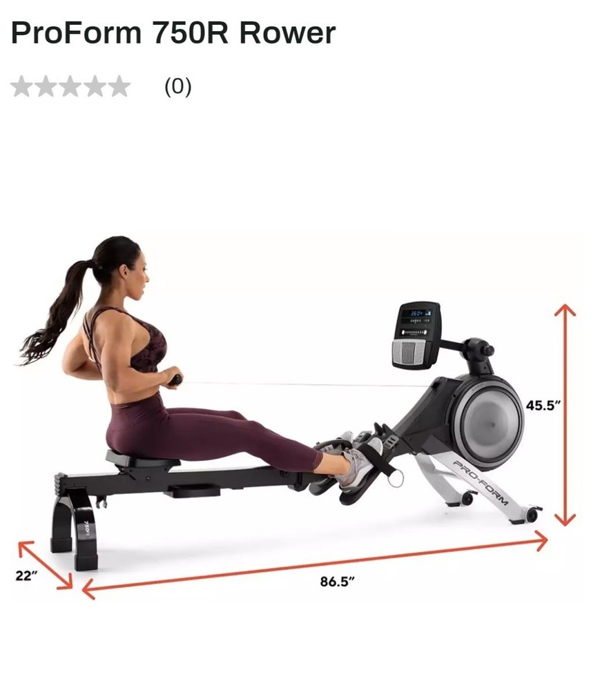 Exercise  rowing machine