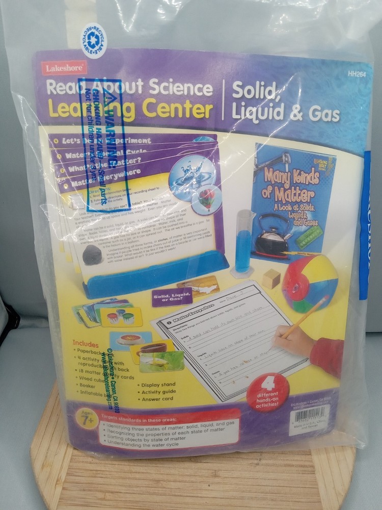 Lakeshore Read About Science Learning Center Solid Liquid &Gas