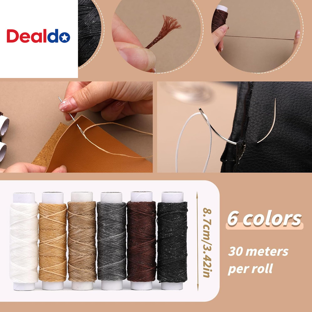 49 Pcs Book Binding Kits for Beginners Hand Bookbinding Tools Bookbinding Suppli