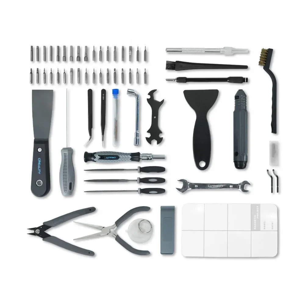 3d Printing Tool Kit 74pcs Assembly Removal Filament Cutting Set Fdm Printer