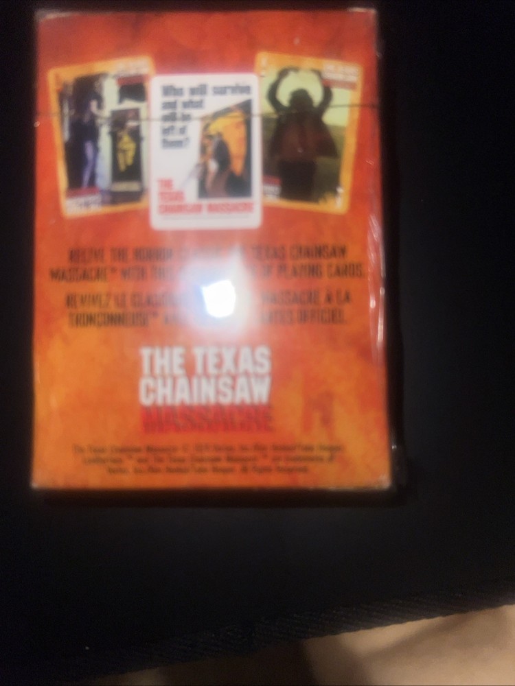 Texas Chainsaw Massacre Playing Cards