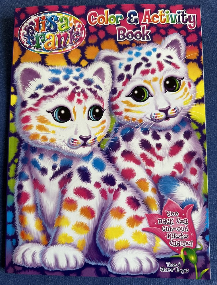 Lisa Frank Color & Activity Book