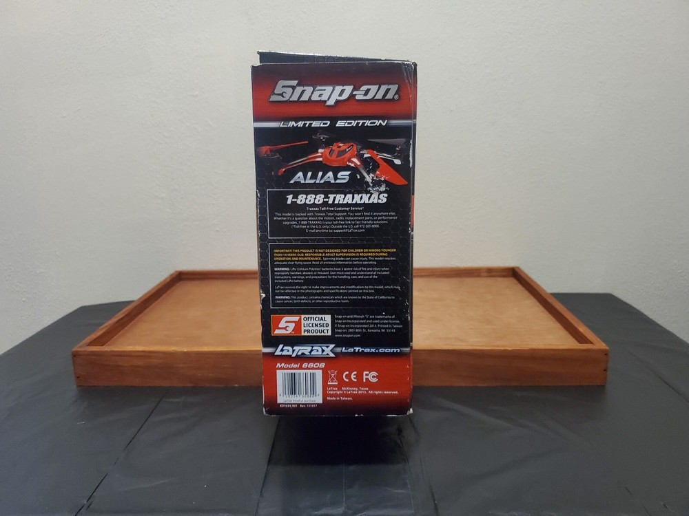 Snap-On Tools Traxxas Alias Drone Quadcopter Limited Editio