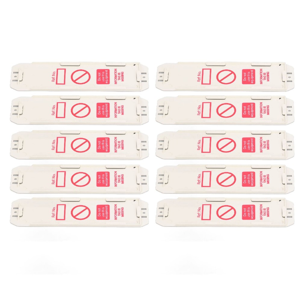 10Pcs Scaffold Status Holder Durable Safe Material For Construction ABS Premium