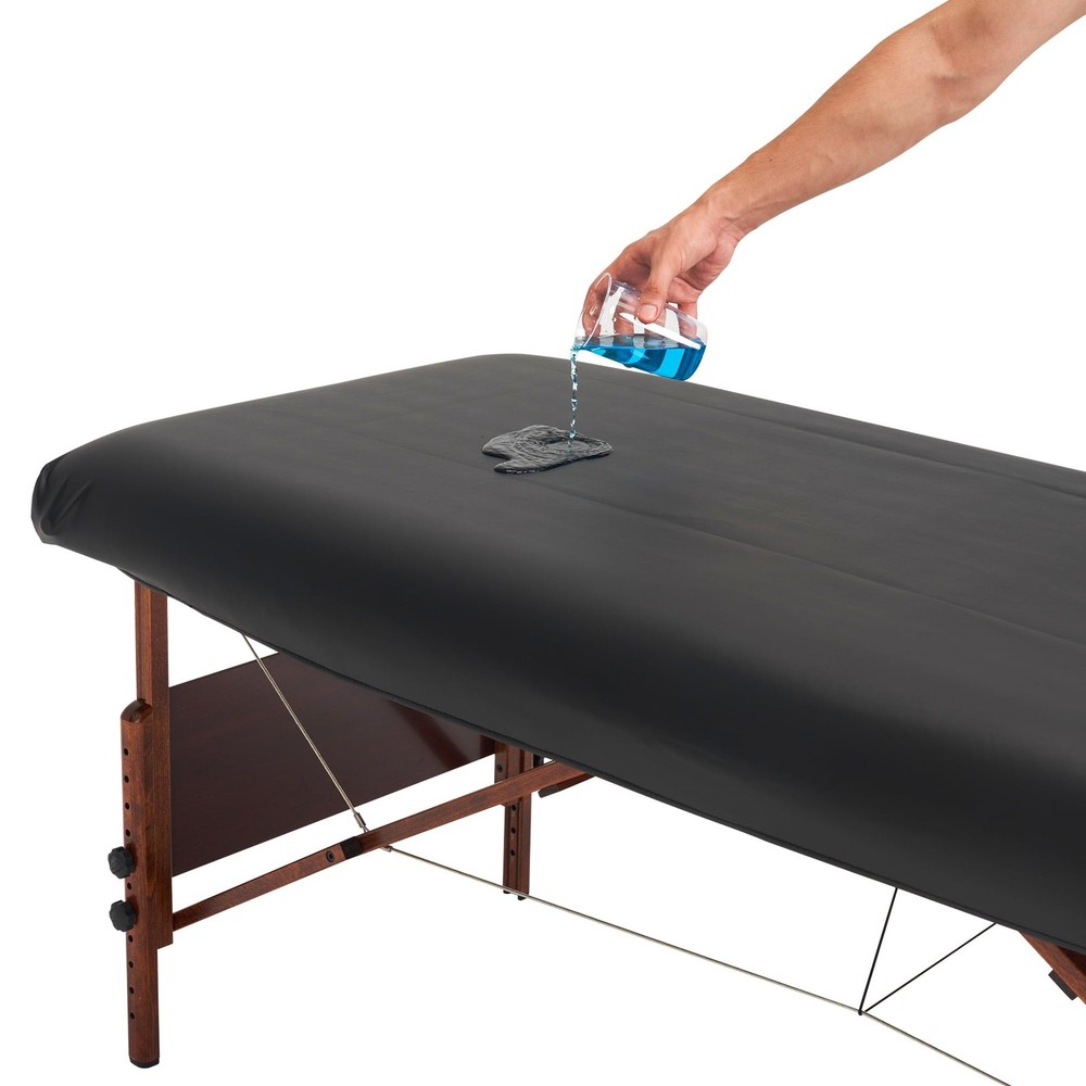 Master Massage Rectangular Universal Fabric Fitted PU Vinyl Leather Ultra-Dur...