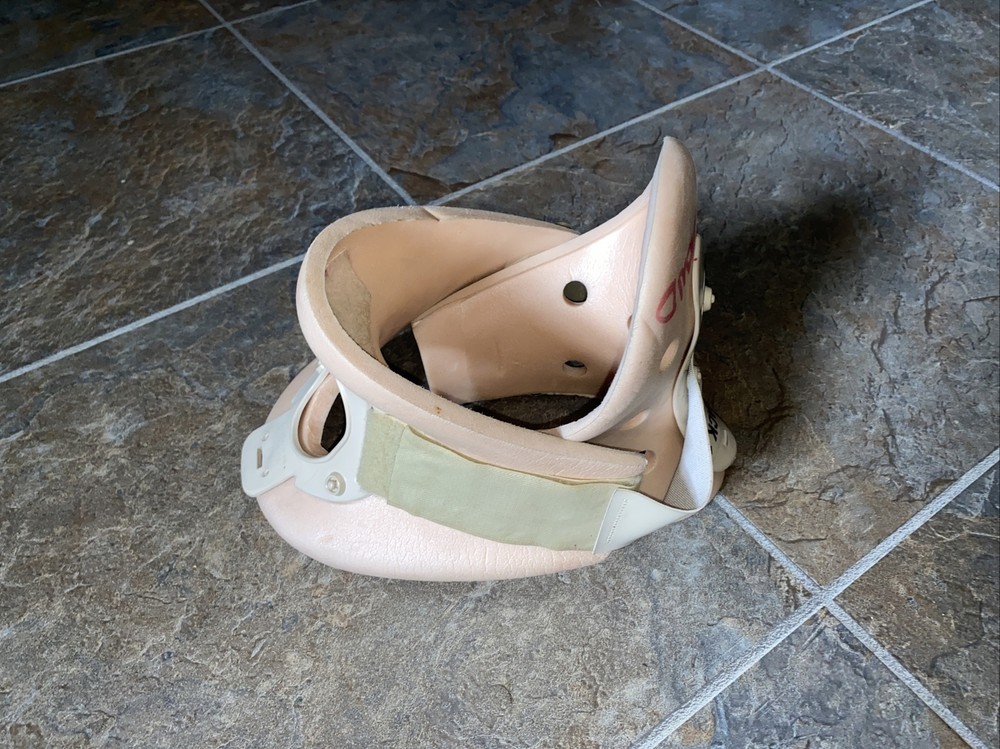 Vintage 80s EMT Basic and Paramedic C Collar!!