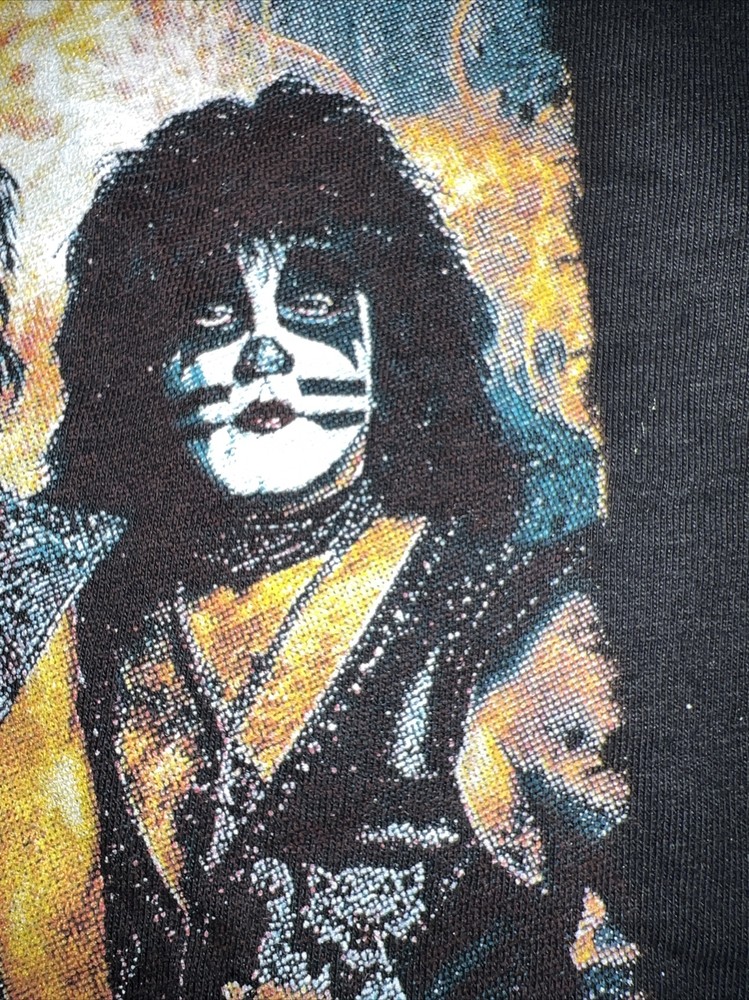 KISS ‘The Final Tour Ever…End Of The Road World Tour’ Concert Shirt XL Black New