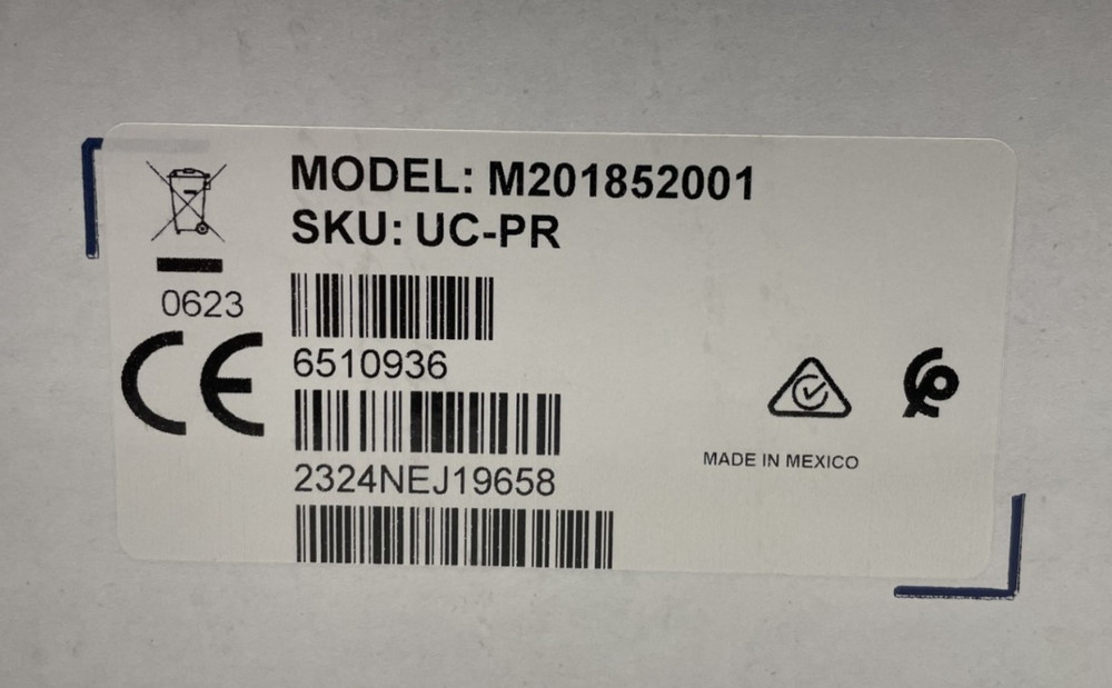 Crestron UC-PR Presentation Transmitter Flex BYOD USB-C Room Control 6510936