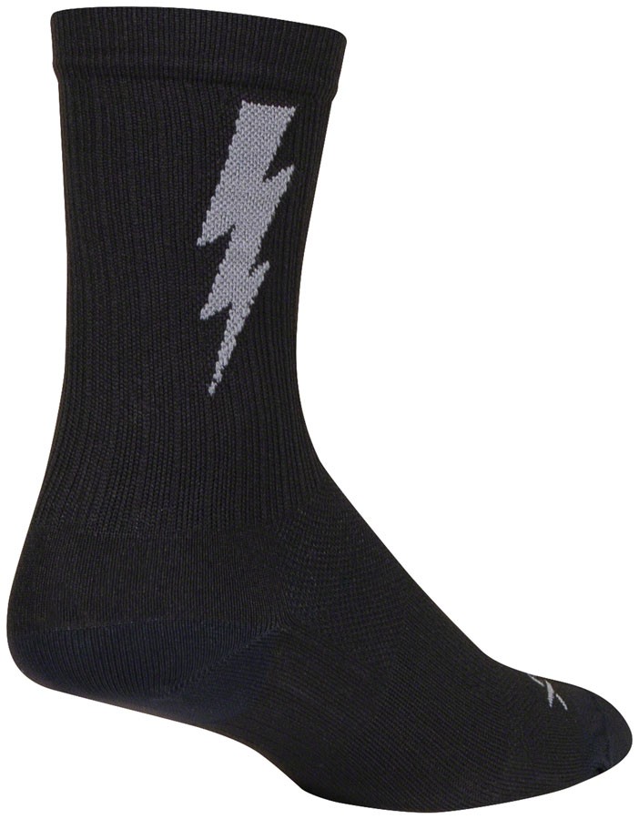 SockGuy SGX Socks Crew Socks Small/Medium Black