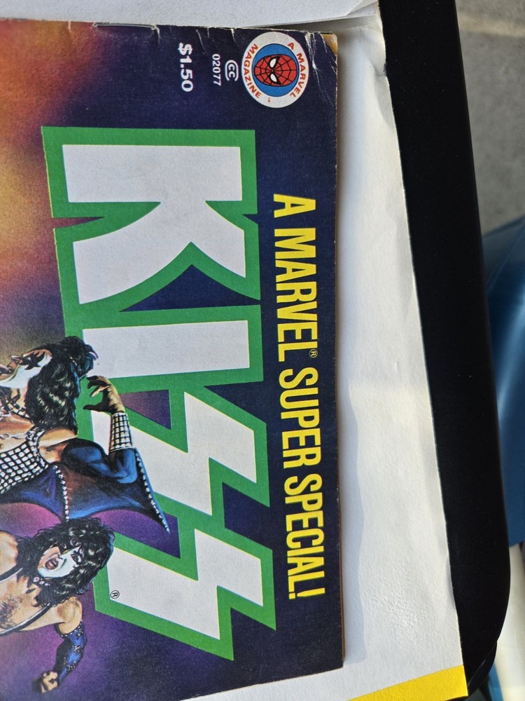 Kiss Marvil comic book #5 1978 Poster