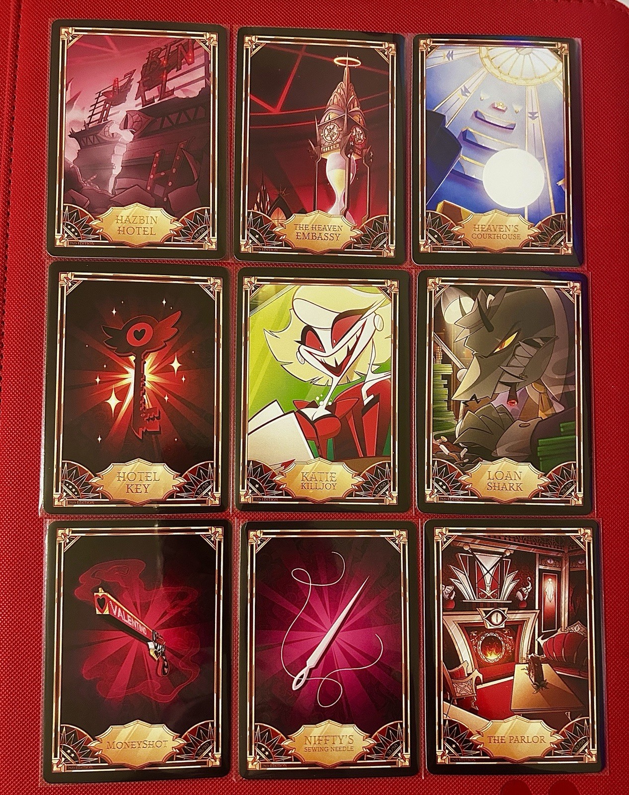 Choose Your Hazbin Hotel Season 1 Trading Cards 2nd Edition Nonfoil/Foil