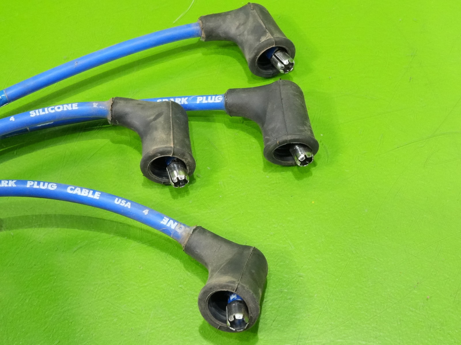 92-95 96-00 Civic D15 D16 NGK silicone spark plug wires cables blue del Sol