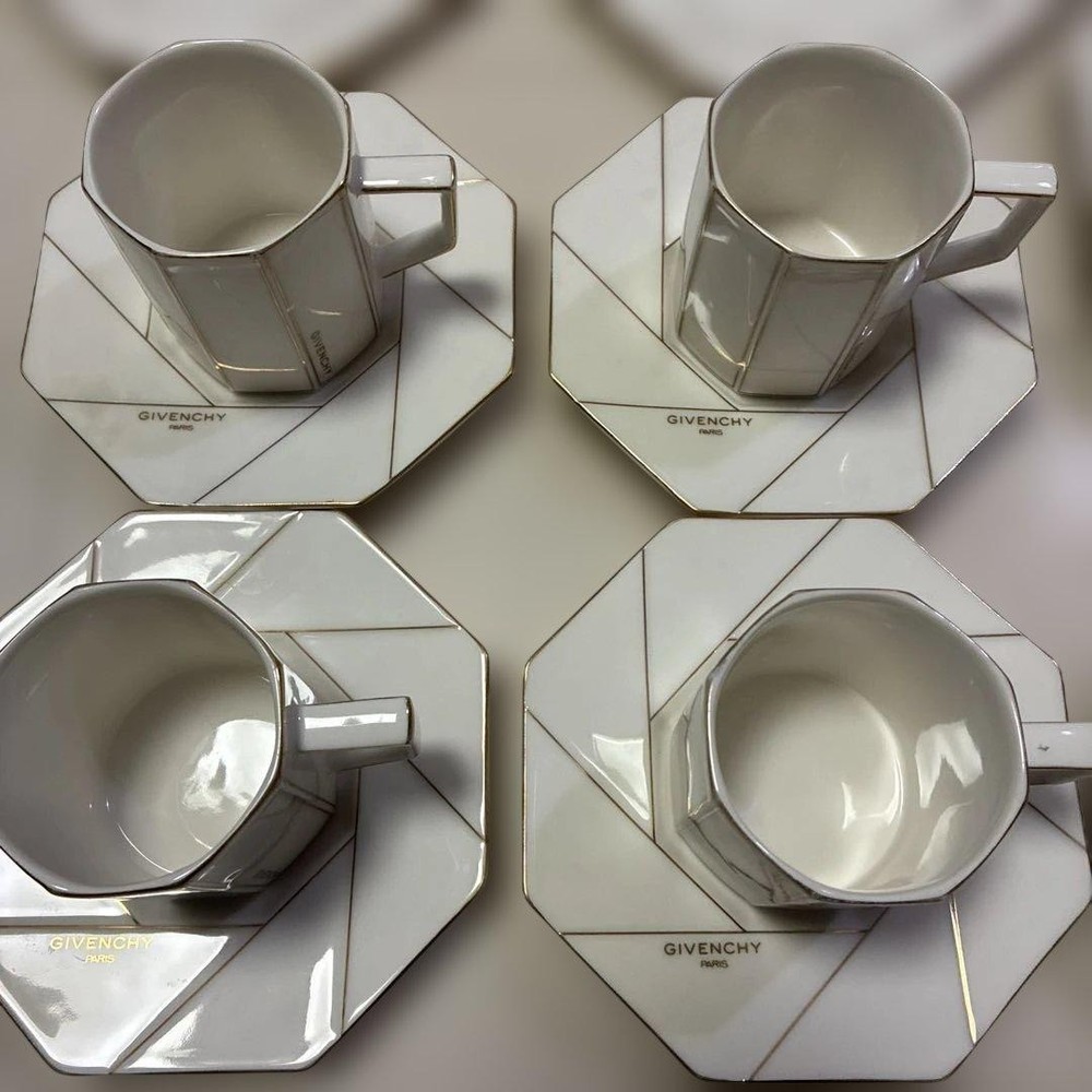 Givenchy Cup Saucer Plate 5 Set / Platter