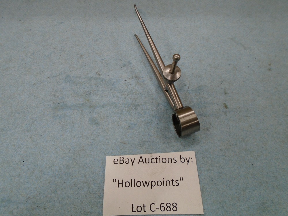 Lufkin 142 ToolMakers 3" Inside Caliper Round Leg Solid Nut C688