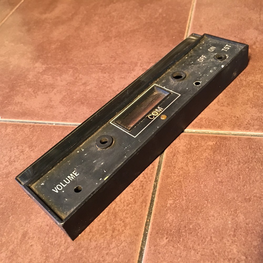 Narco Com 11A, 111A/B, Faceplate