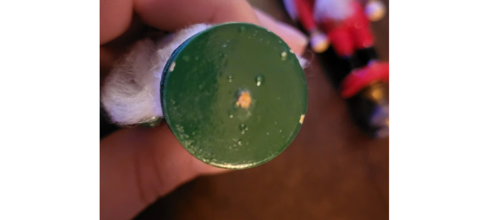 2 Nutcracker Lamp Finial Toppers